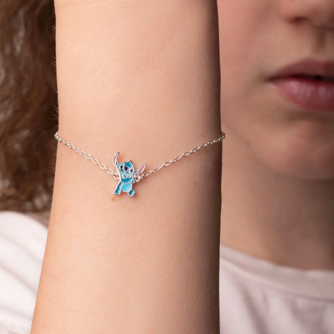 Disney - Bracciale Argento Stitch