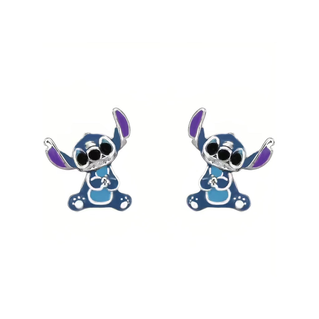 Disney - Orecchini Argento Stitch