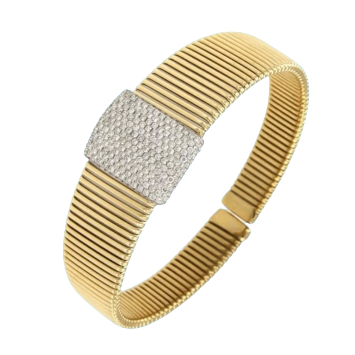 Antorà - Bracciale in Oro con Pavé di Diamanti